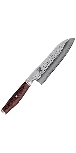 Amazon｜MIYABI 雅 5000FCD 牛刀 200mm 日本製 ダマスカス包丁 49層
